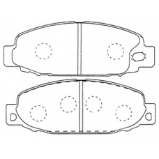 PN-3347 JNBK Колодки тормозные