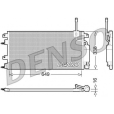 DCN10024 DENSO Конденсатор, кондиционер