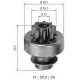 940113020130<br />MAGNETI MARELLI<br />Ведущая шестерня, стартер
