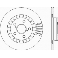 BDR1838.20 OPEN PARTS Тормозной диск