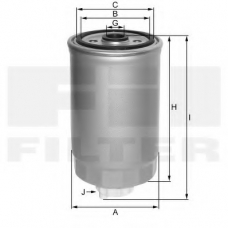 ZP 3041 CF FIL FILTER Топливный фильтр