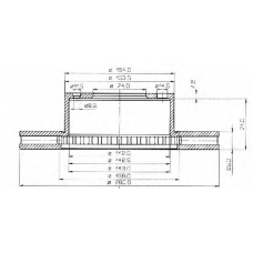 BDC3478 QUINTON HAZELL Тормозной диск