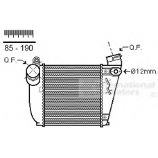 03004354 VAN WEZEL Интеркулер