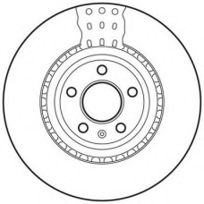 562661JC JURID Тормозной диск