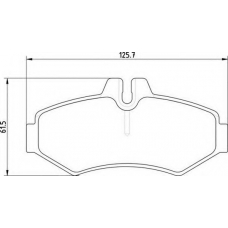 363710201170 MAGNETI MARELLI Комплект тормозных колодок, дисковый тормоз