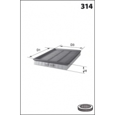 ELP3902 MECAFILTER Воздушный фильтр