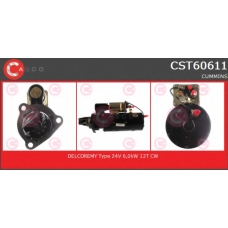 CST60611 CASCO Стартер