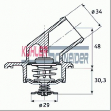 7416441 KUHLER SCHNEIDER Термостат, охлаждающая жидкость