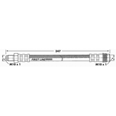 FBH6232 FIRST LINE Тормозной шланг