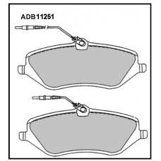 ADB11251 Allied Nippon Тормозные колодки