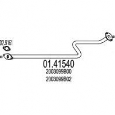01.41540 MTS Труба выхлопного газа