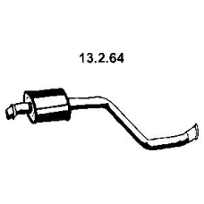 13.2.64 EBERSPACHER Средний глушитель выхлопных газов