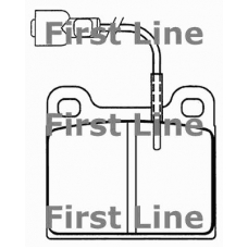 FBP1003 FIRST LINE Комплект тормозных колодок, дисковый тормоз