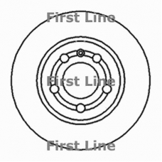 FBD1163 FIRST LINE Тормозной диск