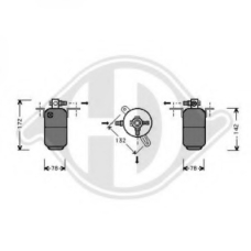 8161404 DIEDERICHS Осушитель, кондиционер