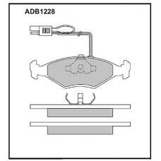 ADB1228 Allied Nippon Тормозные колодки