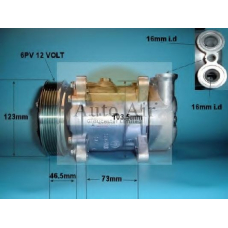 14-0281 AUTO AIR GLOUCESTER Компрессор, кондиционер