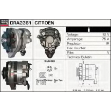 DRA2361 DELCO REMY Генератор