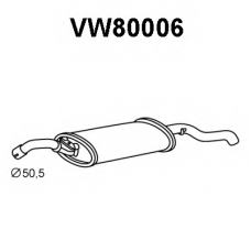VW80006 VENEPORTE Глушитель выхлопных газов конечный