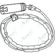 WIR5245 APEC Указатель износа, накладка тормозной колодки