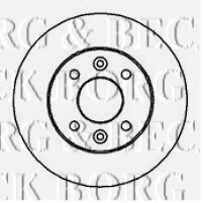 BBD4841 BORG & BECK Тормозной диск