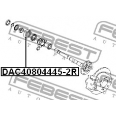 DAC40804445-2RS FEBEST Подшипник ступицы колеса