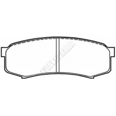 FBP3133 FIRST LINE Комплект тормозных колодок, дисковый тормоз