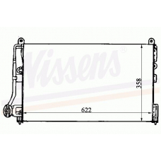94227 NISSENS Конденсатор, кондиционер