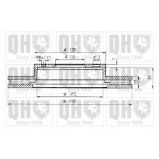 BDC5148 QUINTON HAZELL Тормозной диск