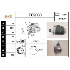 TC9030 SNRA Стартер