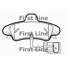 FBP3542 FIRST LINE Комплект тормозных колодок, дисковый тормоз