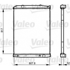 733513 VALEO Радиатор, охлаждение двигателя