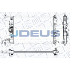 RA0201040 JDEUS Радиатор, охлаждение двигателя