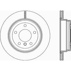 BDR2278.20 OPEN PARTS Тормозной диск