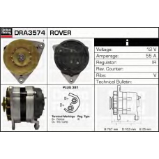 DRA3574 DELCO REMY Генератор