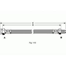 9002292 GIRLING Тормозной шланг