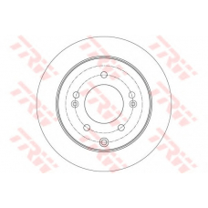 DF7819 TRW Тормозной диск