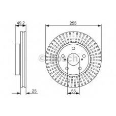 0 986 479 663 BOSCH Тормозной диск