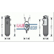 8935001 KUHLER SCHNEIDER Осушитель, кондиционер