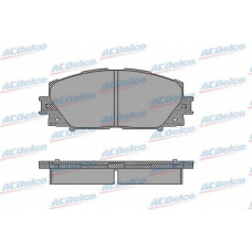AC0581333D AC Delco Комплект тормозных колодок, дисковый тормоз