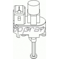 302 715 TOPRAN Выключатель, привод тормоза (механизм газораспреде
