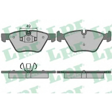 05P1511 LPR Комплект тормозных колодок, дисковый тормоз