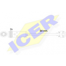 610484 E C ICER Сигнализатор, износ тормозных колодок
