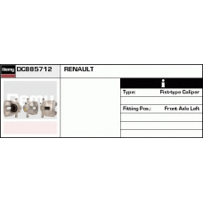 DC885712 DELCO REMY Тормозной суппорт