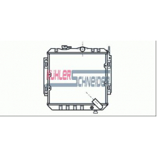 0504401 KUHLER SCHNEIDER Радиатор, охлаждение двигател