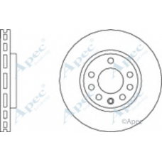 DSK2508 APEC Тормозной диск