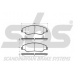 1501223505 S.b.s. Комплект тормозных колодок, дисковый тормоз