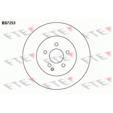 BS7253 FTE Тормозной диск