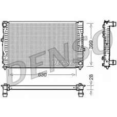 DRM02032 DENSO Радиатор, охлаждение двигателя