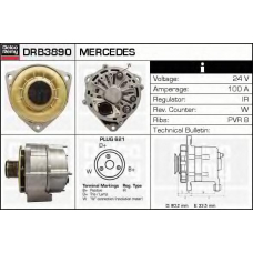 DRB3890 DELCO REMY Генератор